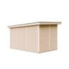 Timbela Abris de jardin en composite Composite Marron 9m²